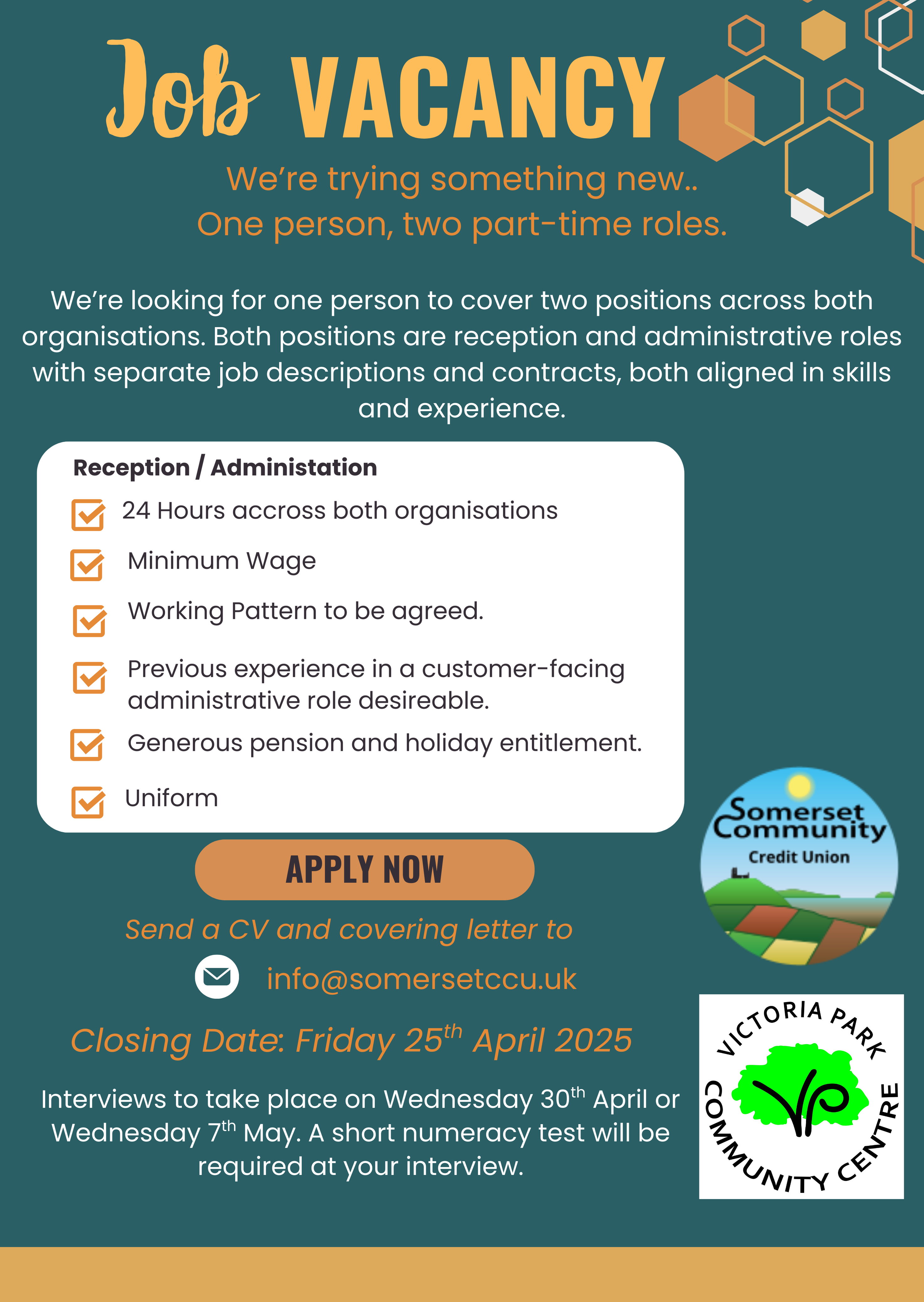 We’re Recruiting…